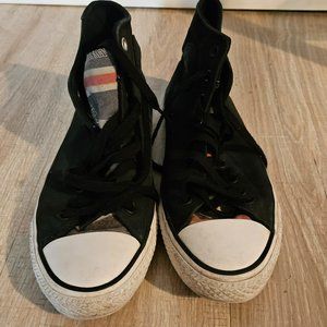 Converse Upper Leather Unisex Skateboarding High Top